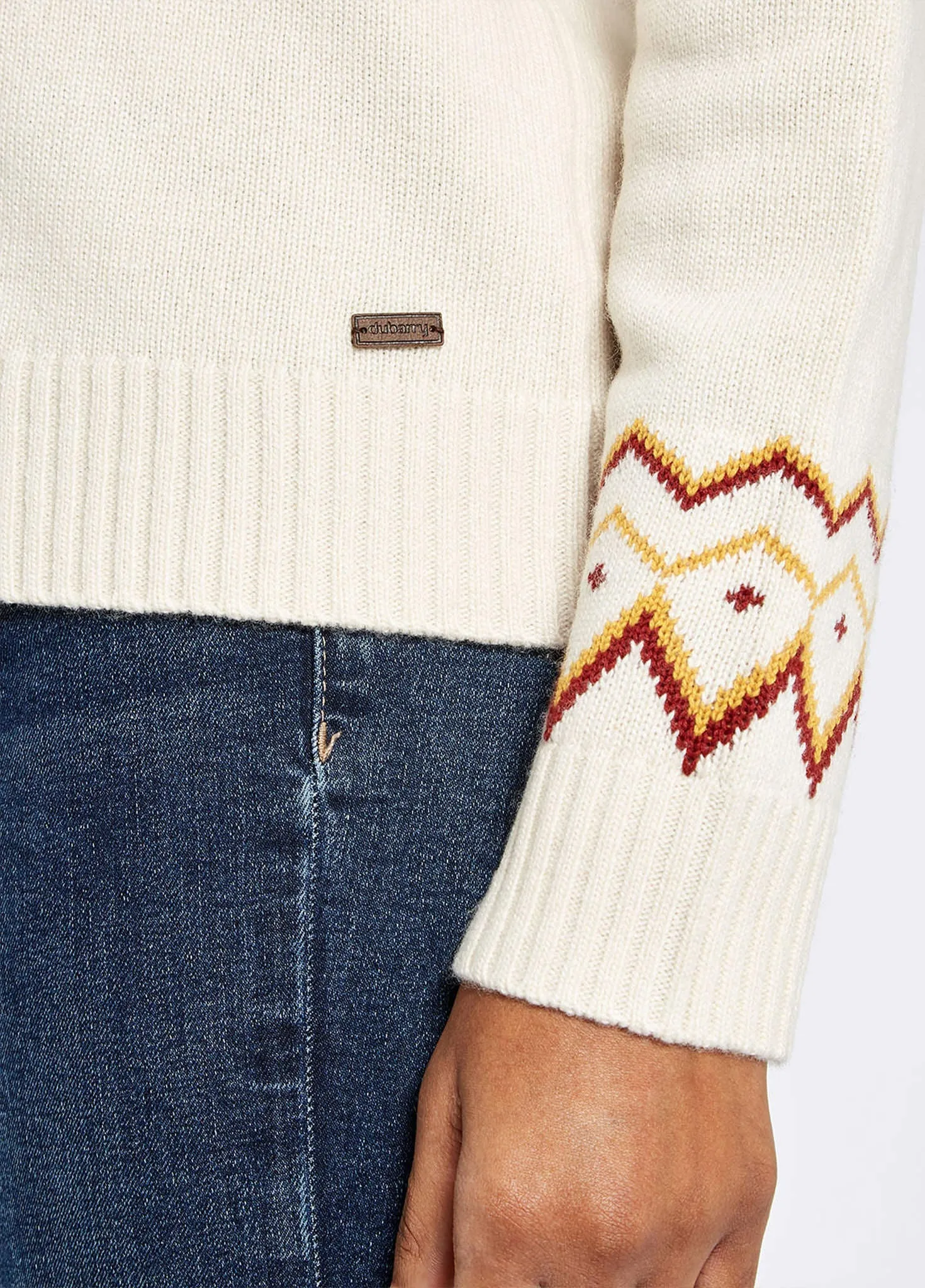 Riverstown Fair Isle Sweater - Chalk