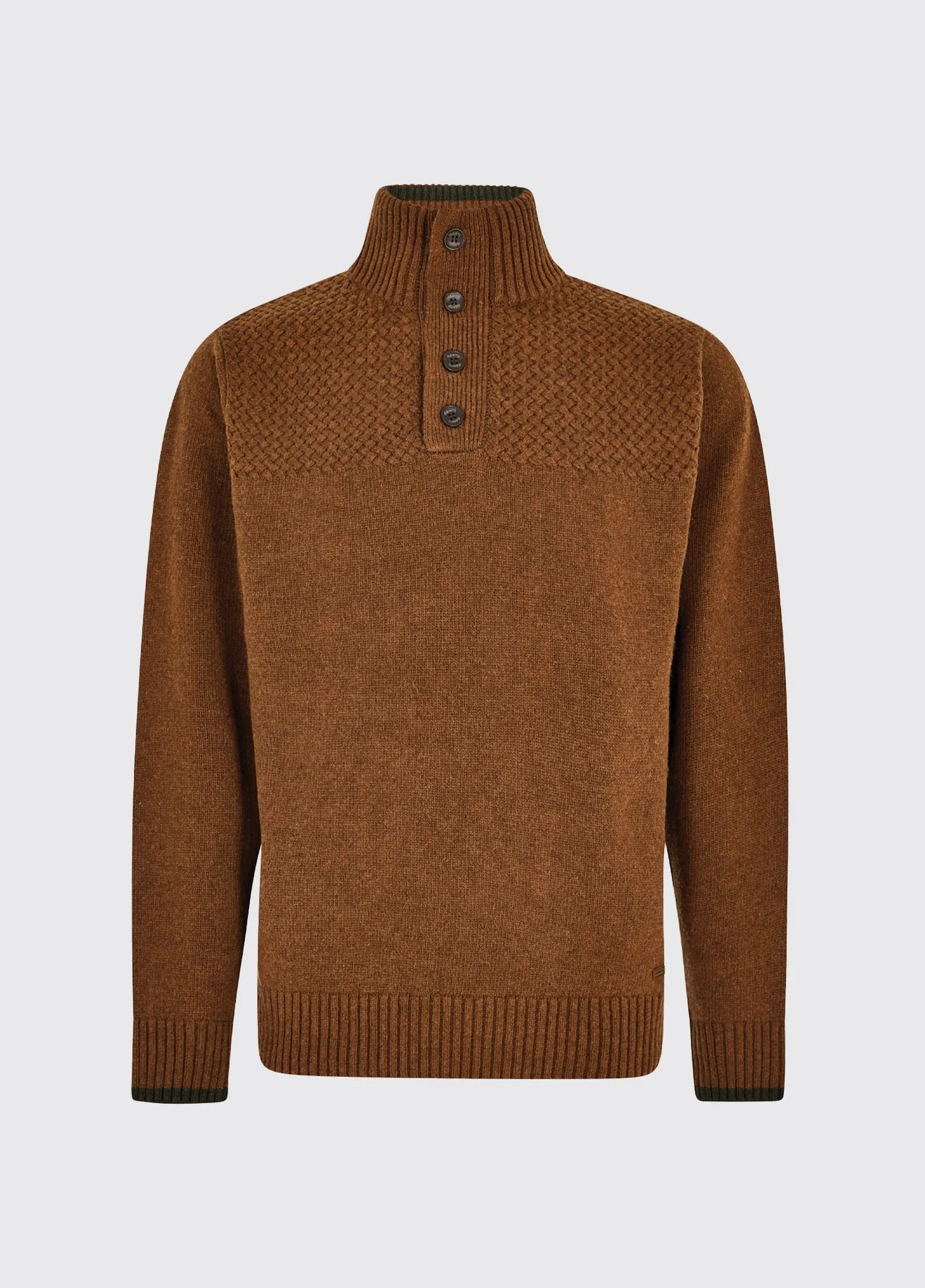 Roundwood Knitted Sweater - Nutmeg