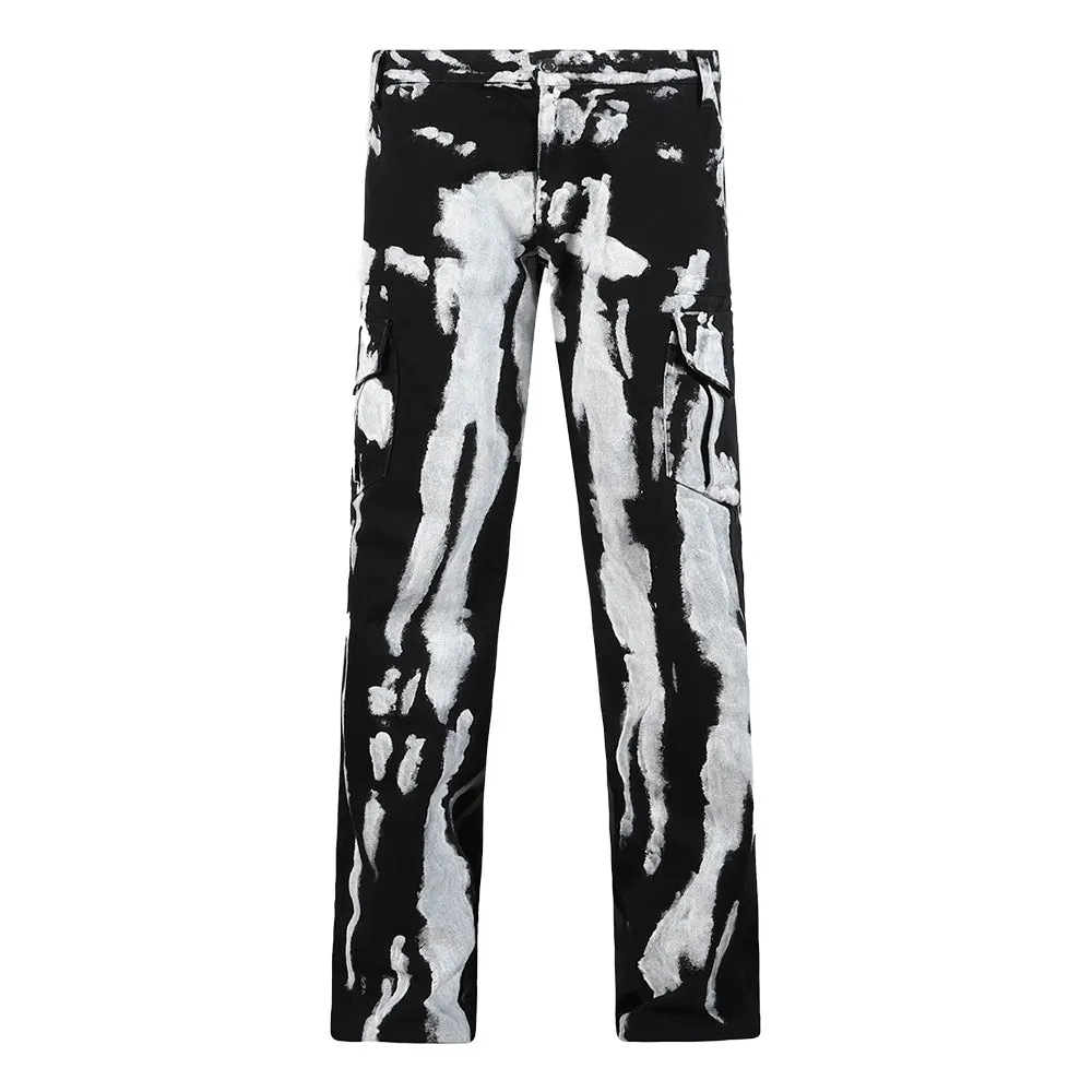 RtA Theo Paint Brush Cargo Pants