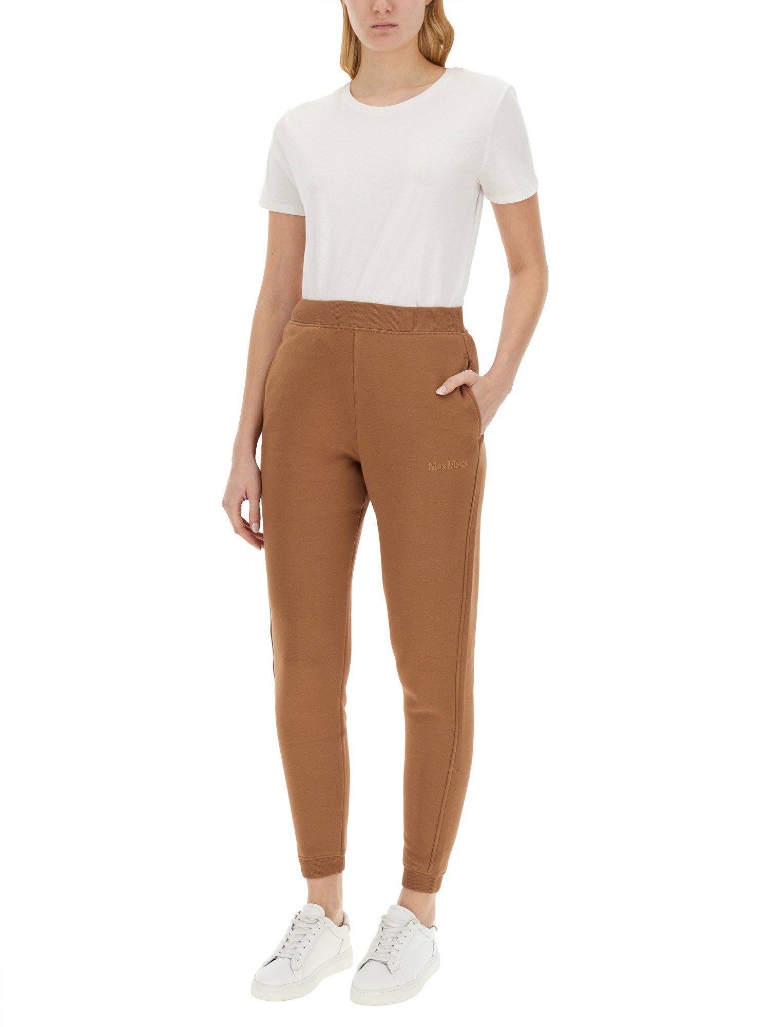 S MAX MARA    COTTON TAMARO PANTS