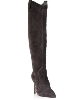 Schutz Women's Eliana Suede Boots In New Bison