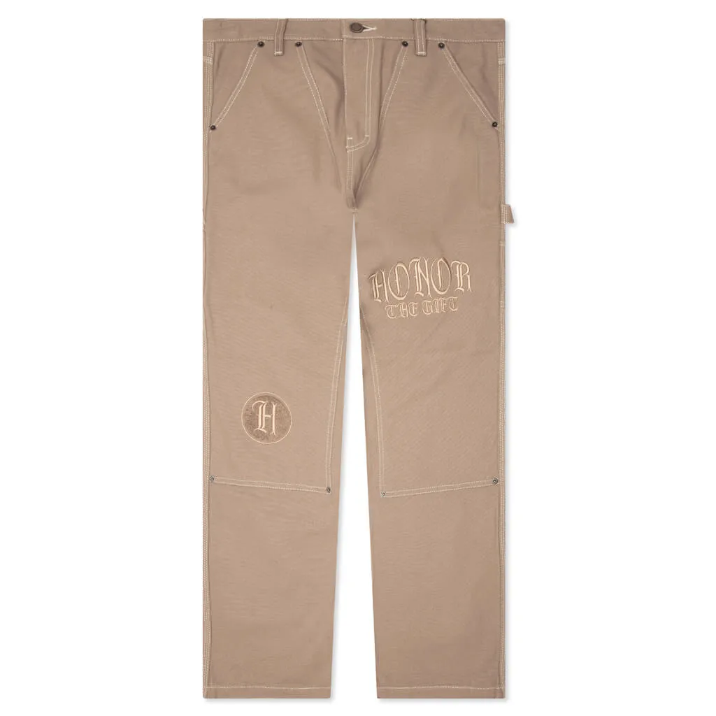 Script Carpenter Pant - Light Brown