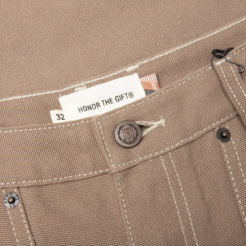 Script Carpenter Pant - Light Brown