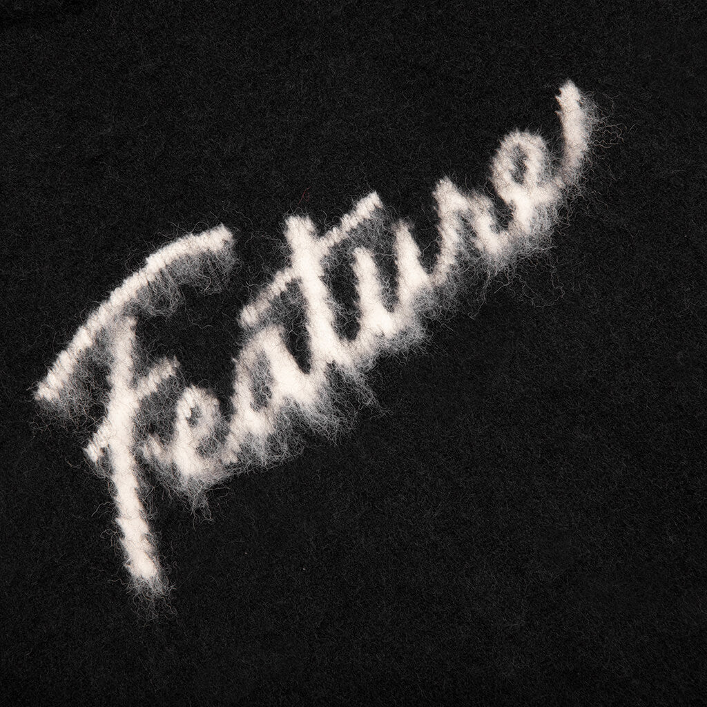 Script Logo Sweater - Black