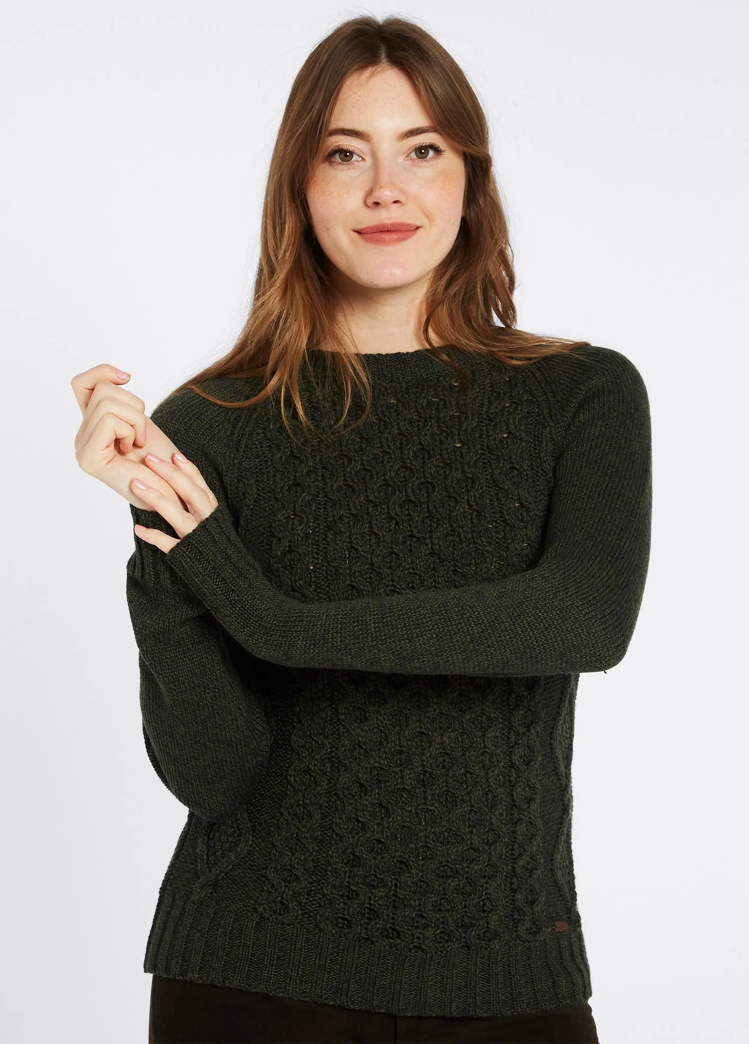 Shanley Women's Merino Sweater - Olive