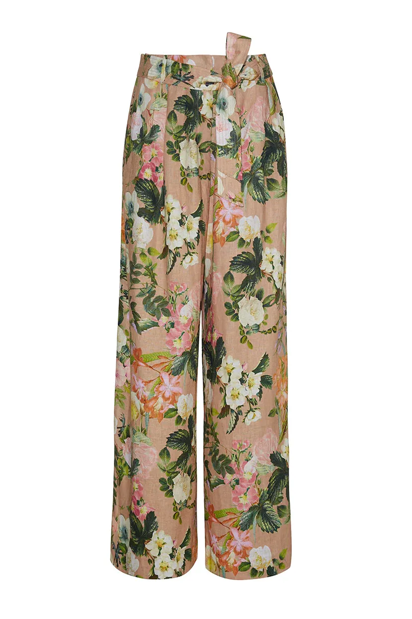 Soho Pants - Ginger Root Kingston Floral