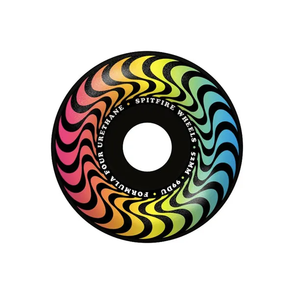 Spitfire Skate Wheels - F4 Radical Trippy Swirl 99A - 58 mm