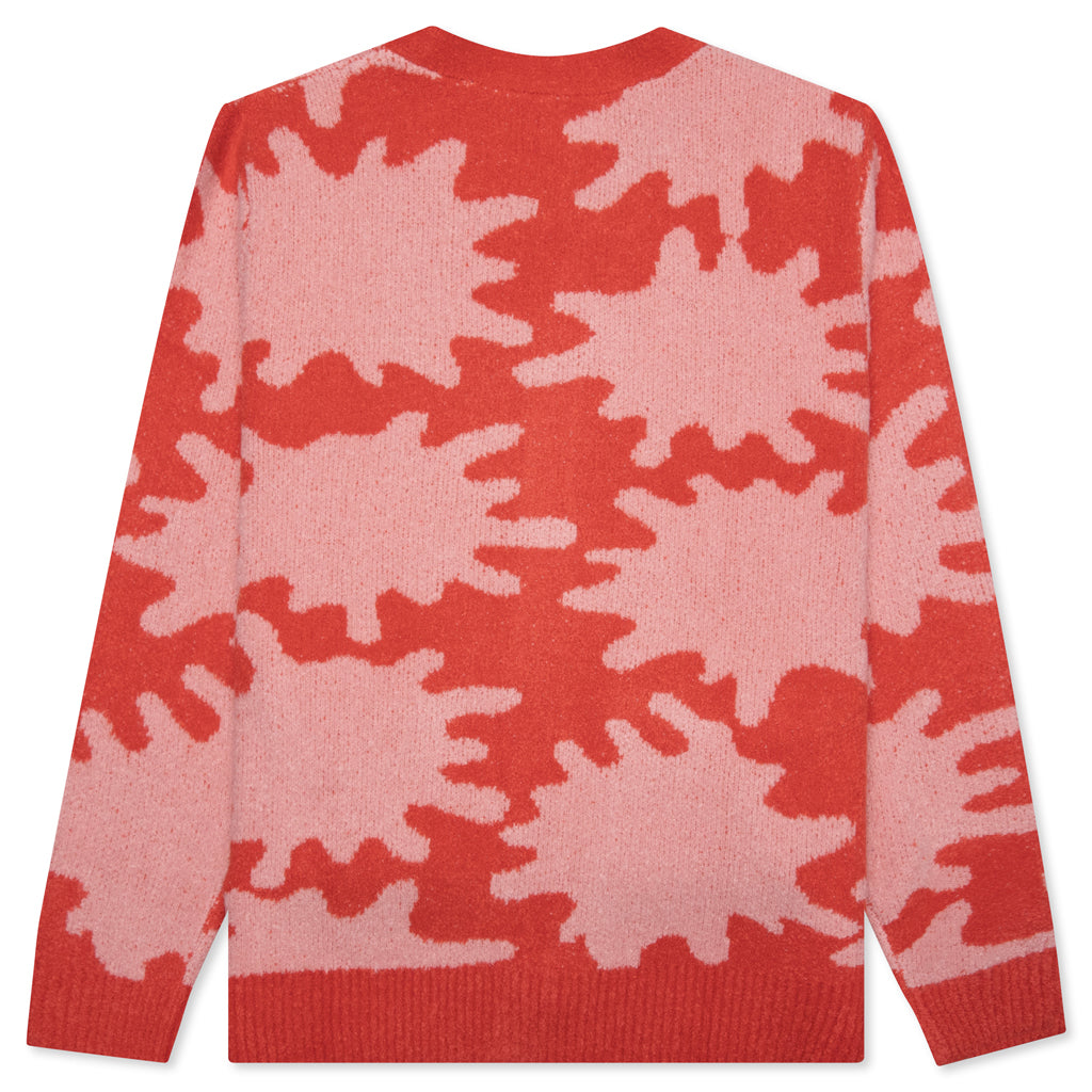 Splat Sweater - True Red