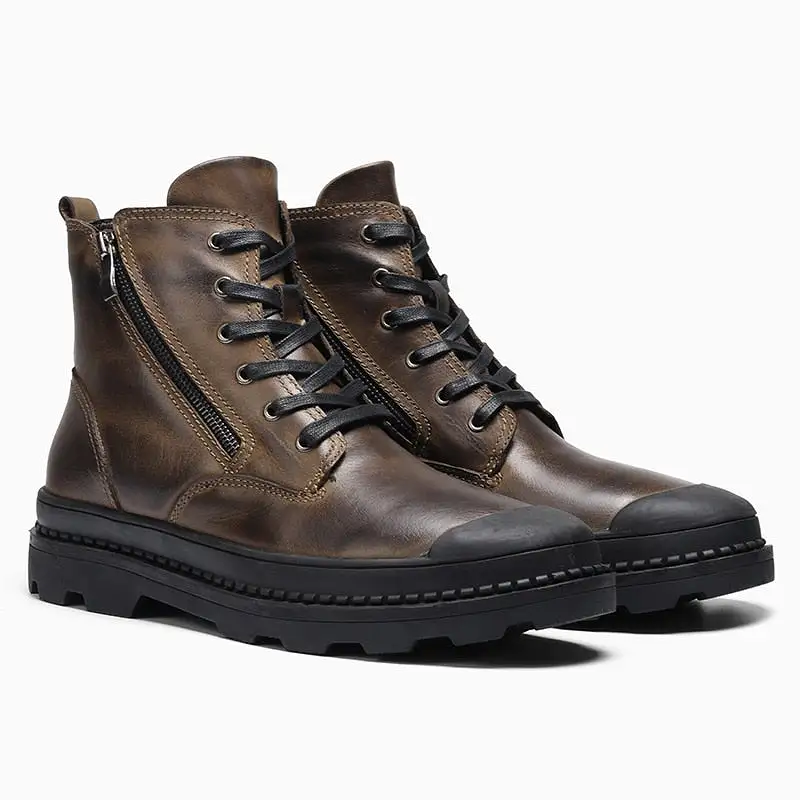 Spring Classic Genuine Leather Boots