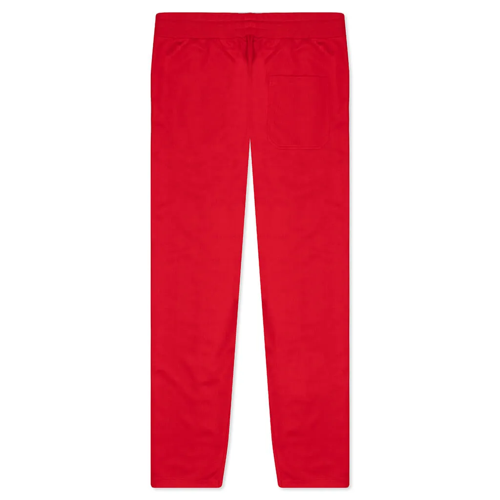 Star Jogging Pants - Tango Red/White