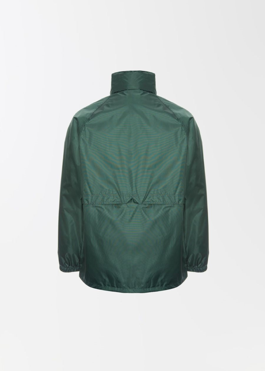 Stowaway waterproof jacket