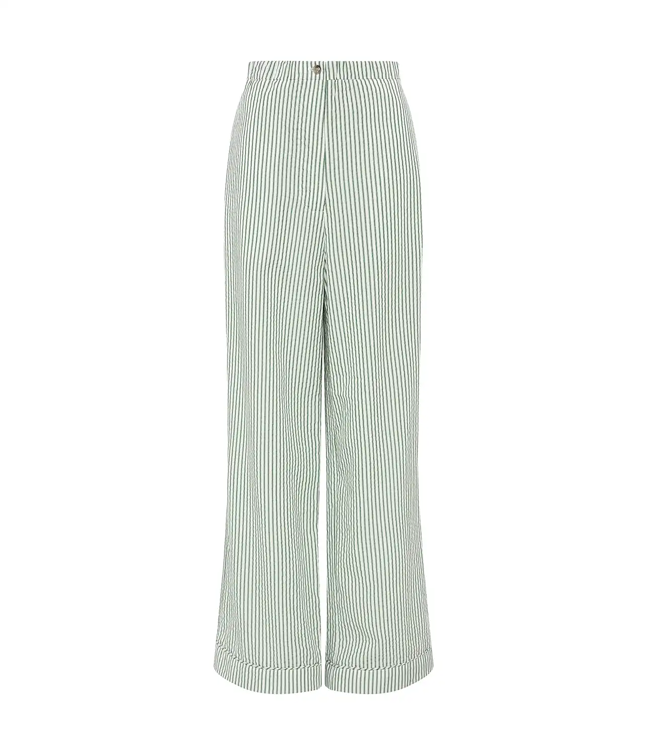 STRIPE SUMMER PANT -  GREEN / WHITE