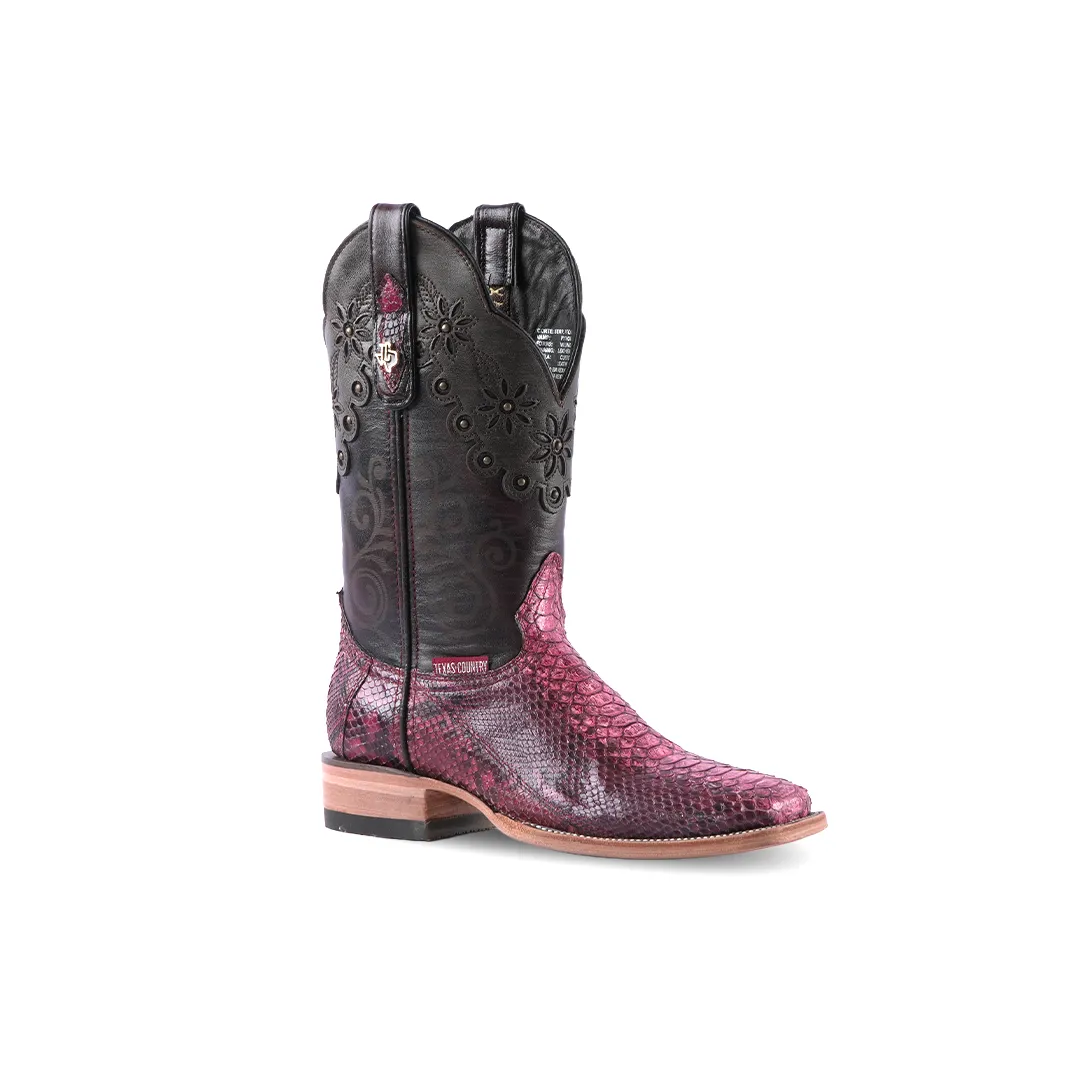 Texas Country Exotic Boot Python Fiusha