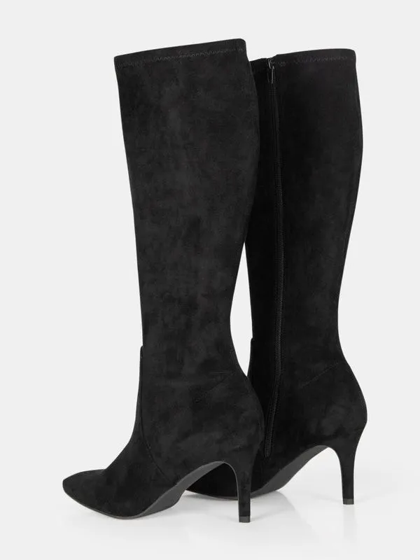 The Franesca Boots - Black