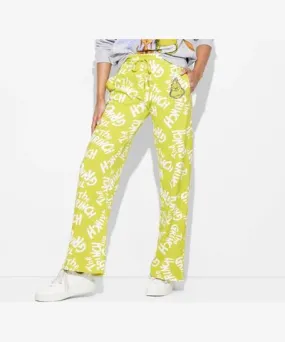 The Grinch and Max Print Graphic Flare Pants