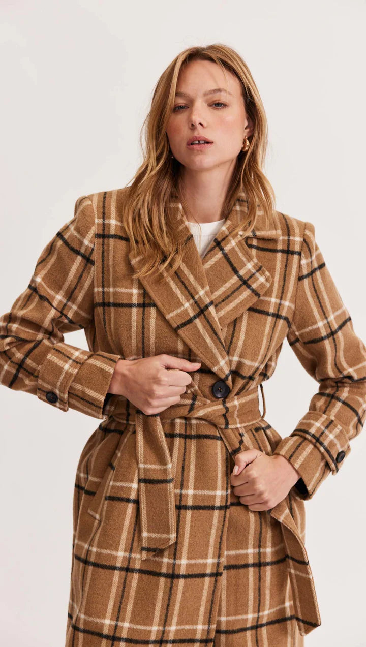 The Heston Check Coat