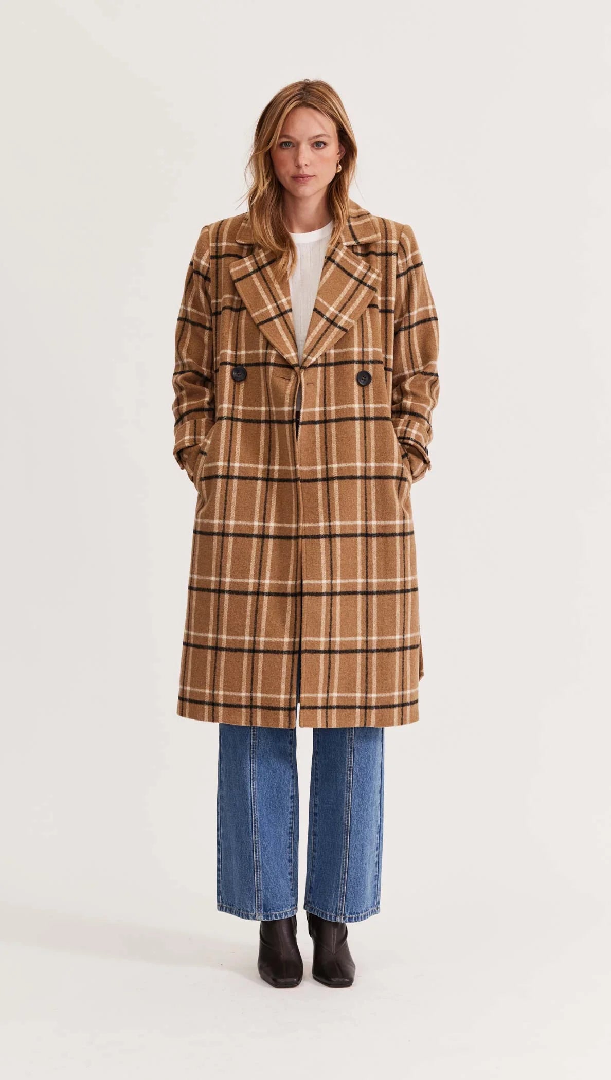 The Heston Check Coat