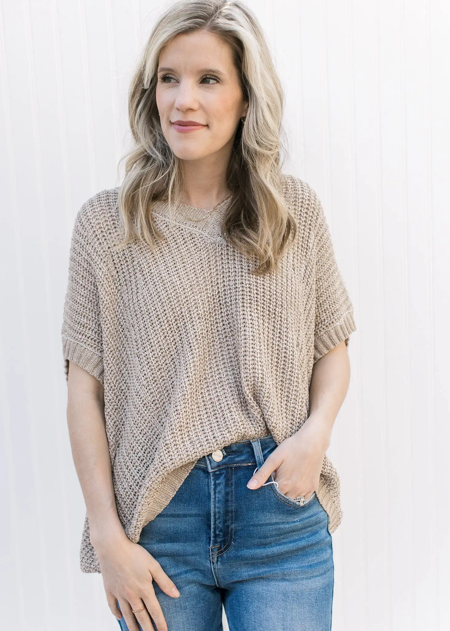 Transitions Taupe Sweater