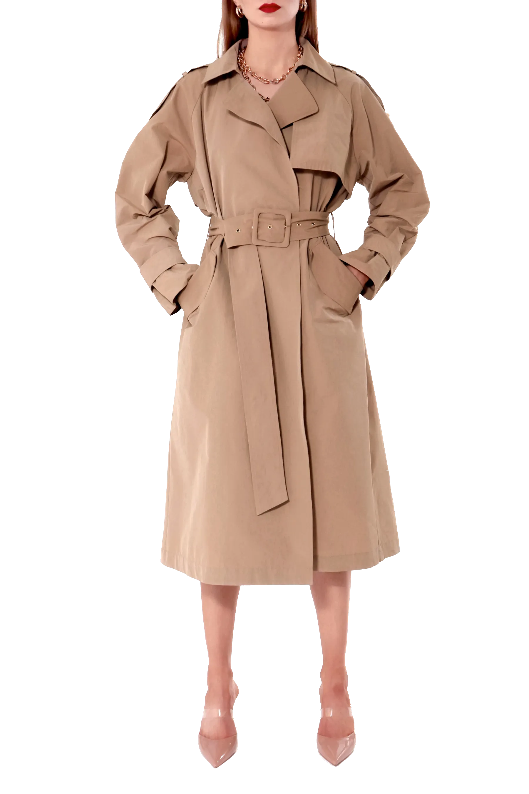 Trench Coat Sara Nougat