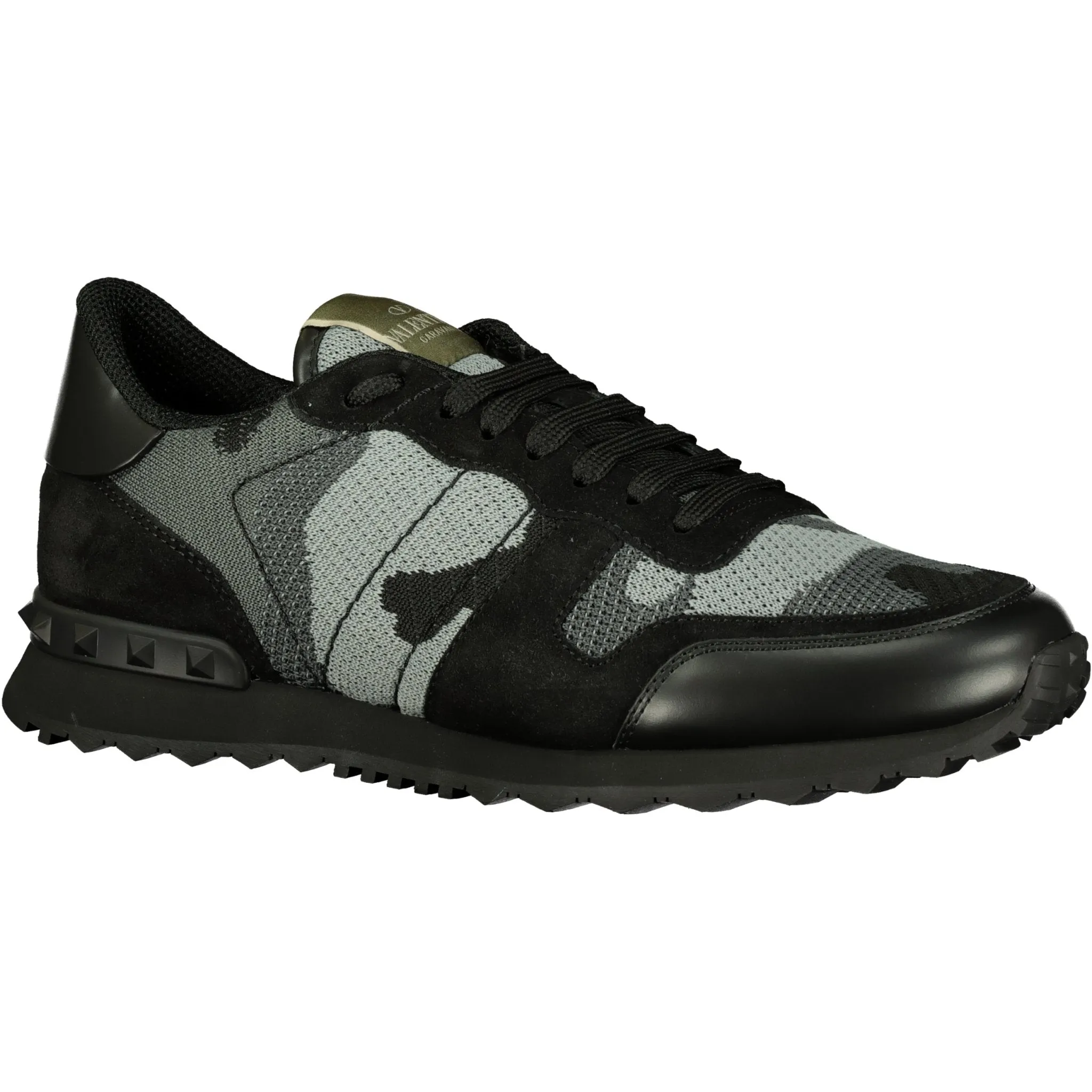 VALENTINO Mesh Rockrunner Trainers Black