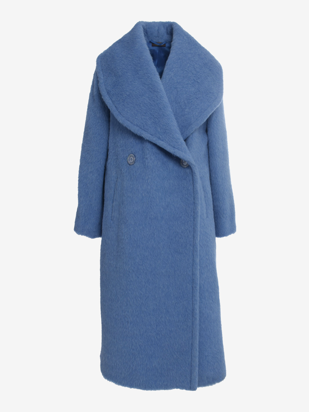 Vintage Indigo Wool Coat