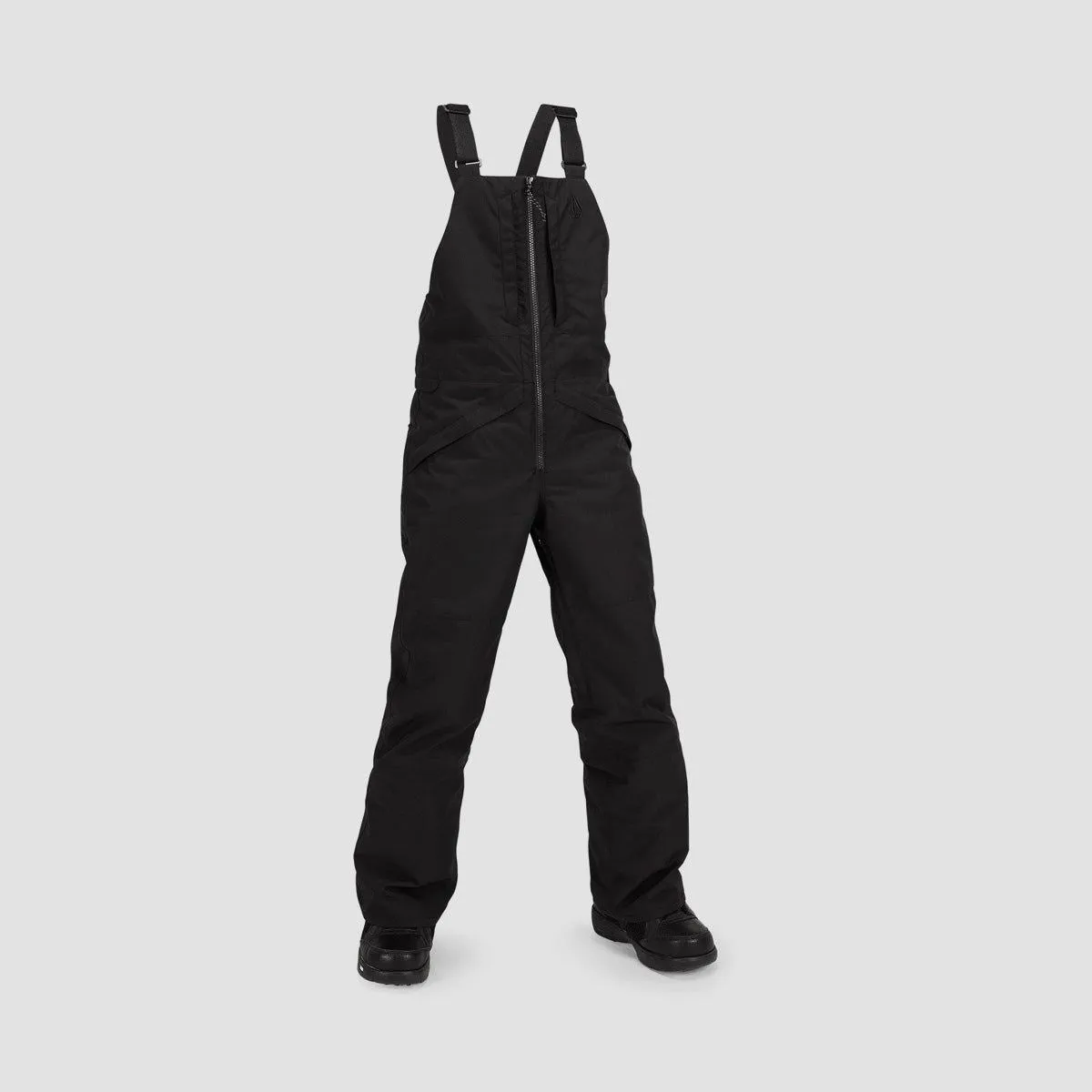 Volcom Barkley Ins Bib Overall Snow Pants Black - Kids