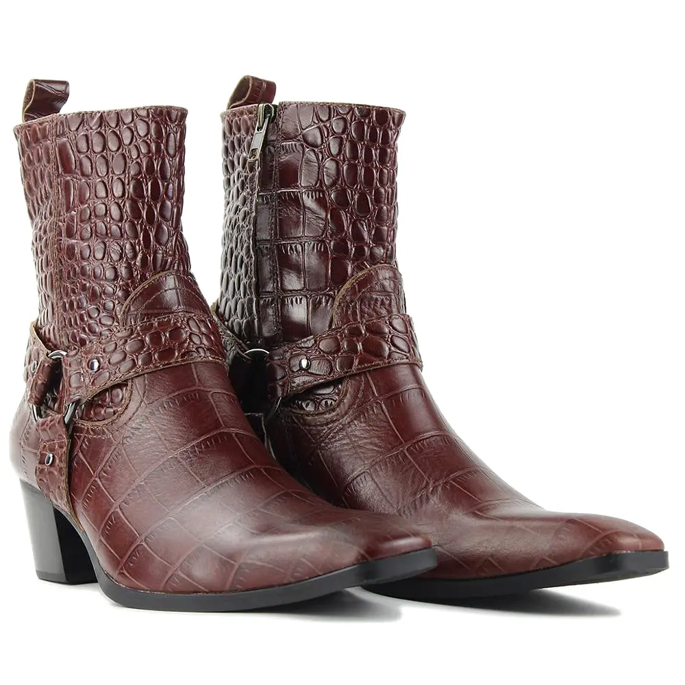 Welling Genuine Leather Chealsea Boots