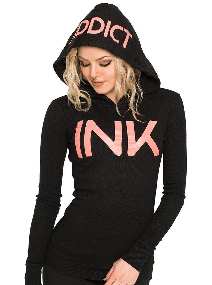 Women's Ink Thermal Hoodie