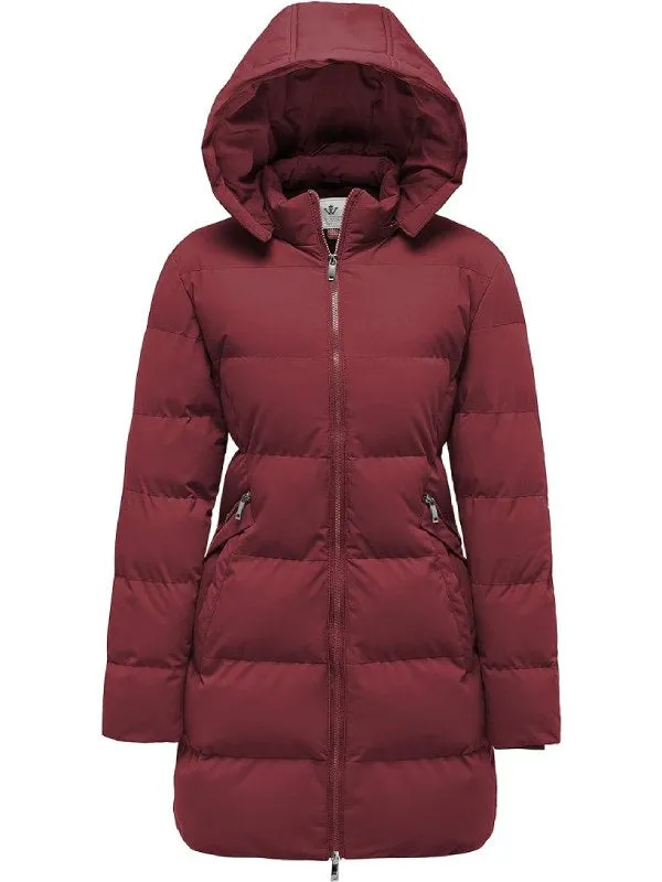 Women's Winter Coat Warm Puffer Jacket Windproof Puffer Coat