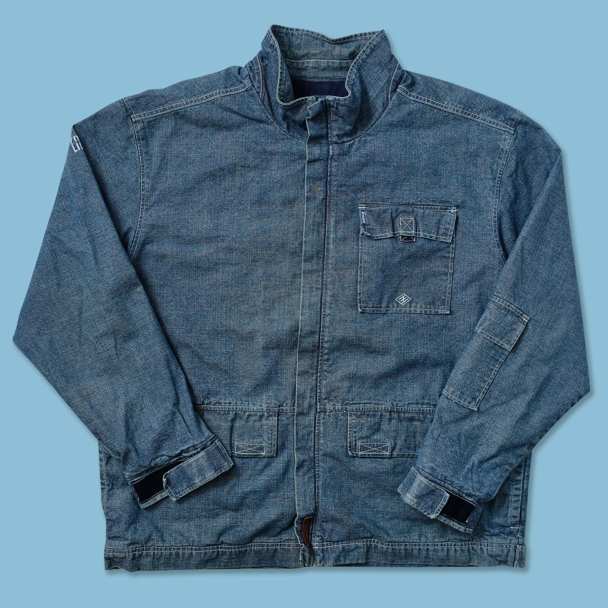 Y2K Enyce Denim Jacket 3XL