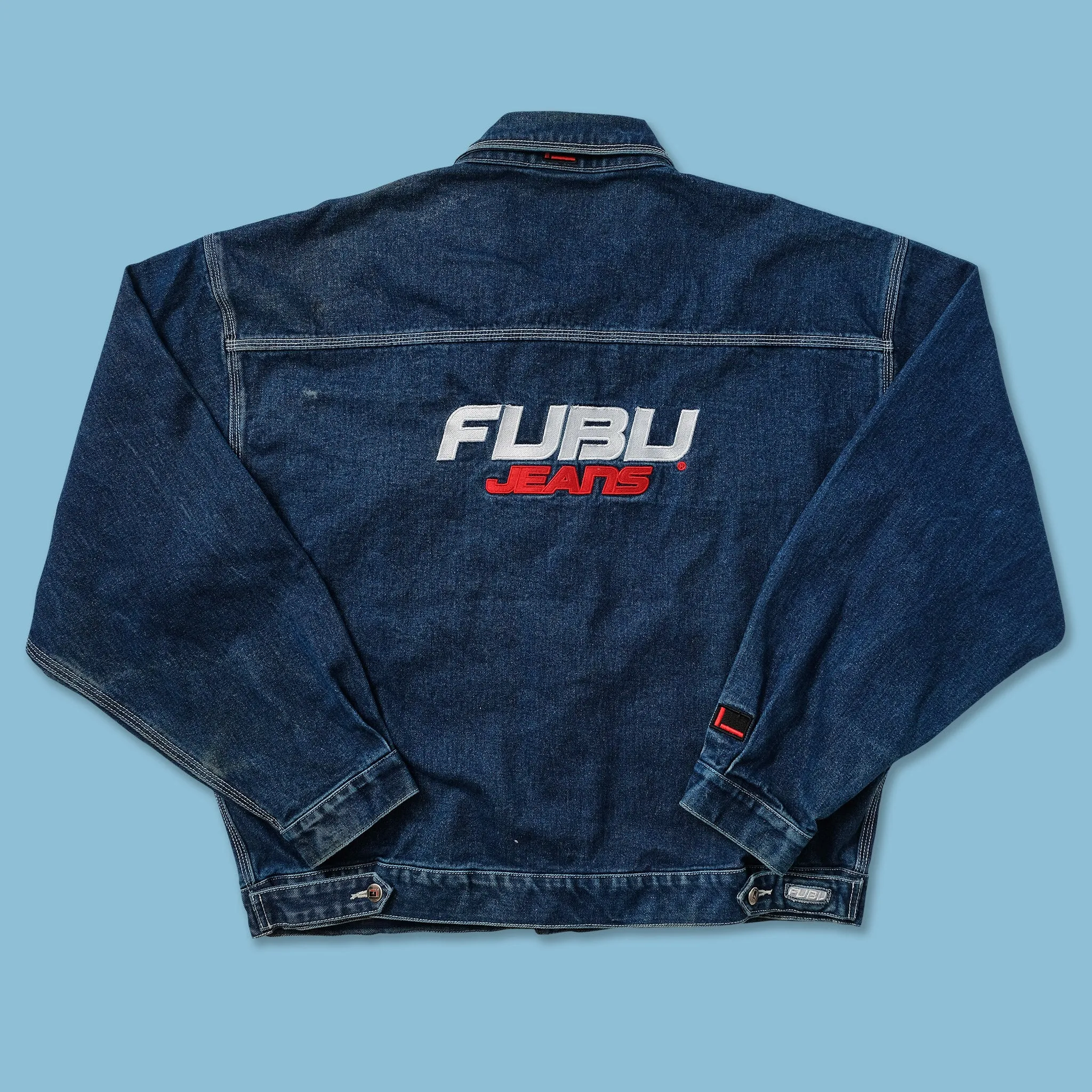 Y2K Fubu Denim Jacket XXL