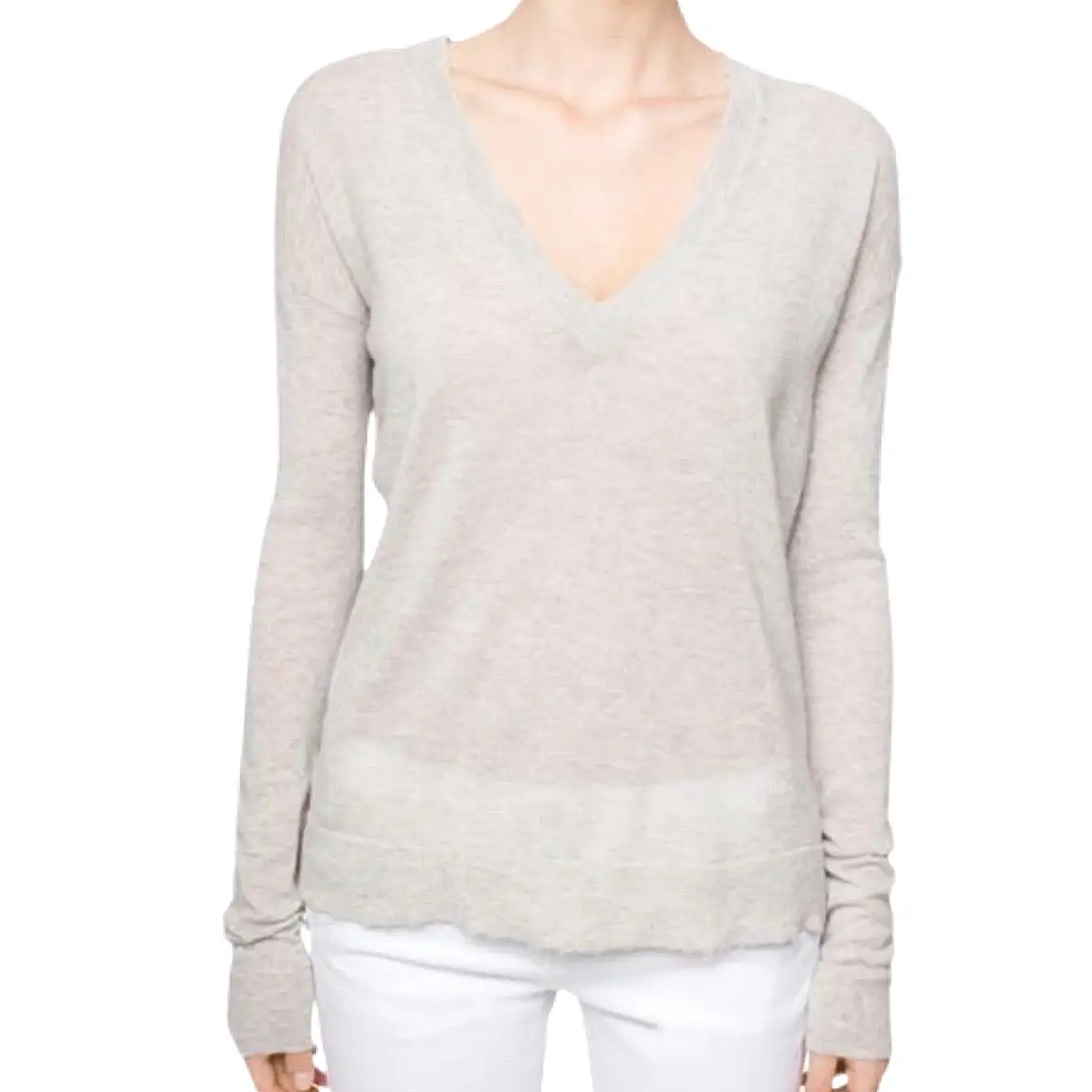 Zadig & Voltaire Happy M Wings V-Neck Sweater